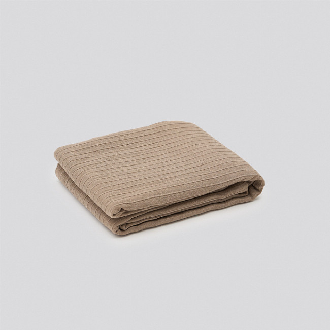 Ζακάρ Κουβέρτα Ανάγλυφη Ρίγα Esperinos Super Υπέρδιπλη Γκρι - Μπεζ