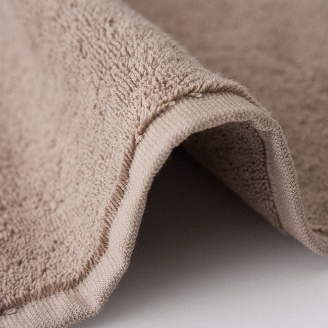 Βαμβακερό Πετσετέ Πατάκι Μπάνιου Baron 850gsm 55x85cm 55x85cm Γκρι - Μπεζ