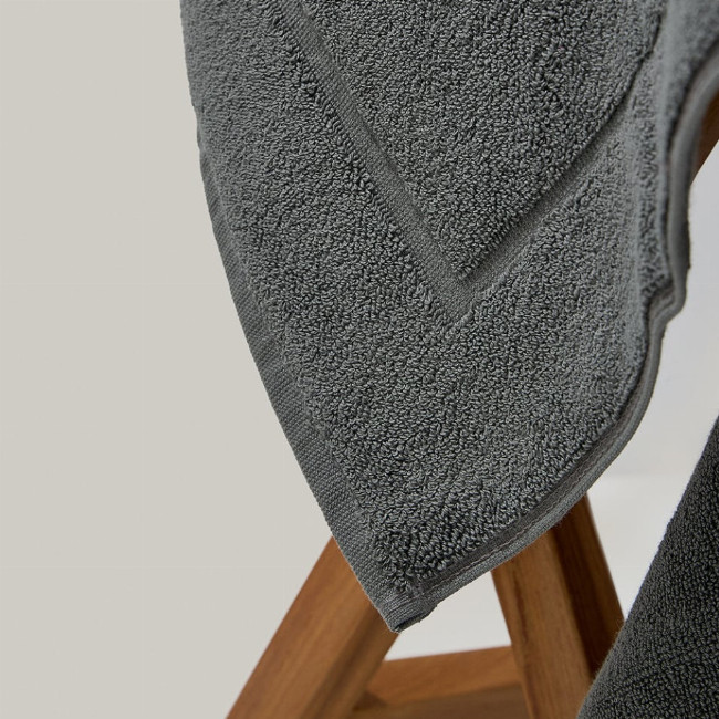 Βαμβακερό Πετσετέ Πατάκι Μπάνιου Capital 850gsm 55x85cm 55x85cm Ανθρακί