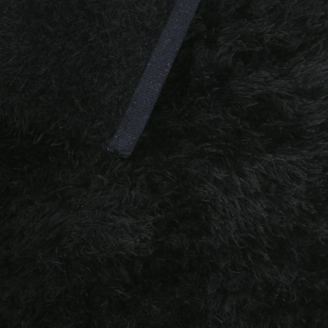 Shaggy Χαλί 4 Εποχών Aryama σε 7 Αποχρώσεις 65x195cm Μαύρο