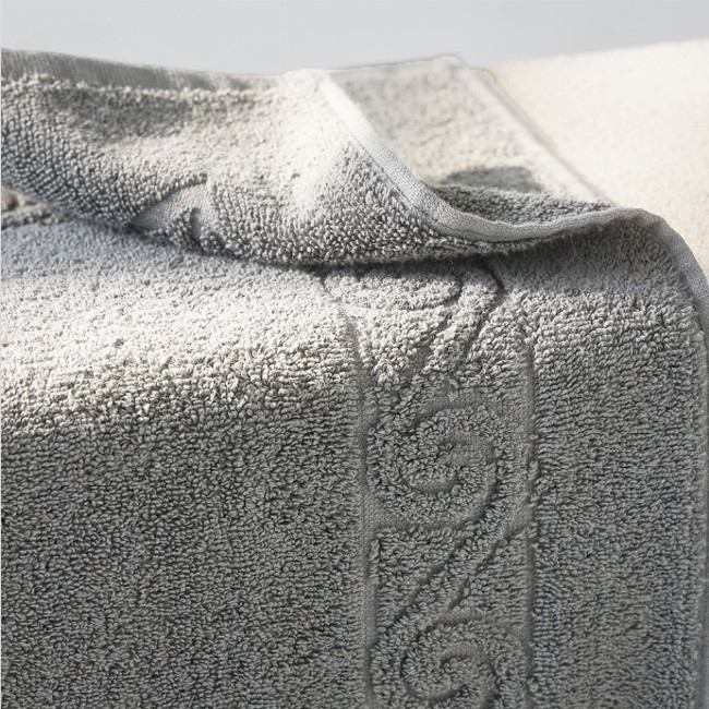 Βαμβακερό Πετσετέ Ανάγλυφη Φάσα Heron 50x75cm 50x75cm Γκρι απαλό