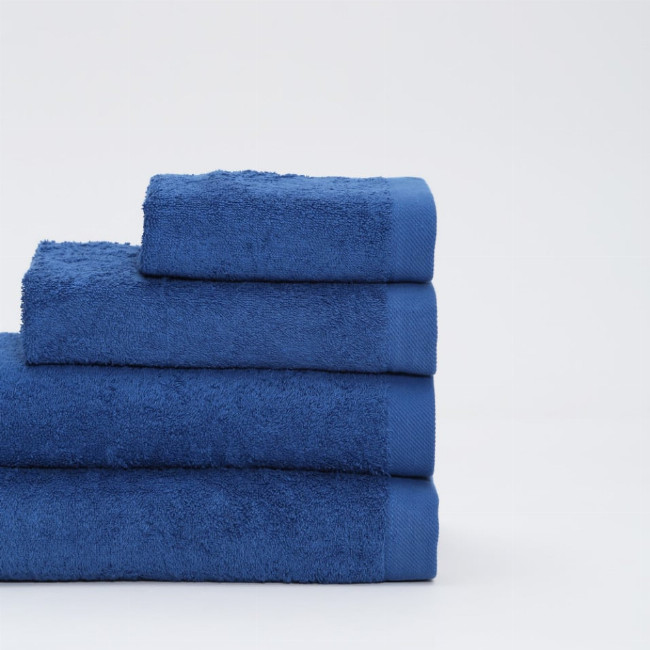 Βαμβακερή Πετσέτα Atlas 630gsm Μπάνιου | 65x135cm Μπλε Σκούρο