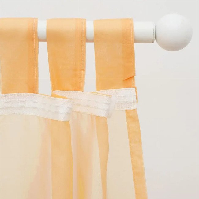 Κουρτίνα μονόχρωμη Emily Φαρδύ Φύλλο (300x280cm) Κίτρινο