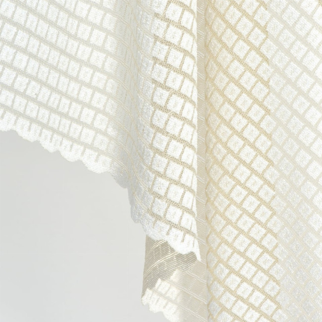 Ύφασμα Δαντέλα με Σχέδιο Pixel Φ280cm Belgium Μπεζ