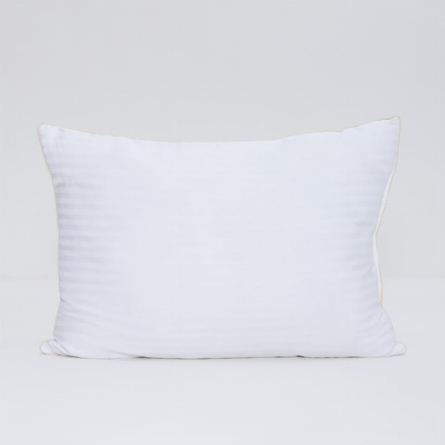 Μαλακό Μαξιλάρι Ύπνου Μπεζ Ρέλι Πουπουλένια Αίσθηση Down Alternative 50x70cm 50x70cm Άσπρο