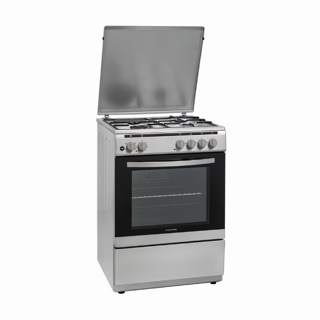United UFG-60302 Inox Κουζίνα Μικτή
