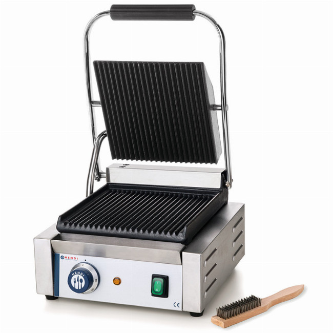 Hendi Contact Grill Single 263501 Επαγγελματικής Χρήσης Τοστιέρα