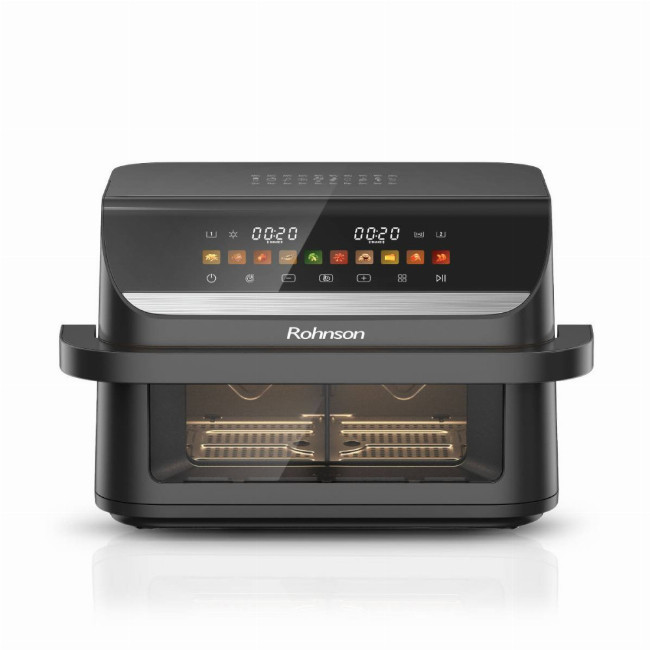 Rohnson R-28011 Dual 11.5XXL Φριτέζα Αέρα